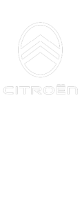 Logo Citroën et Peugeot en blanc pour fond foncé